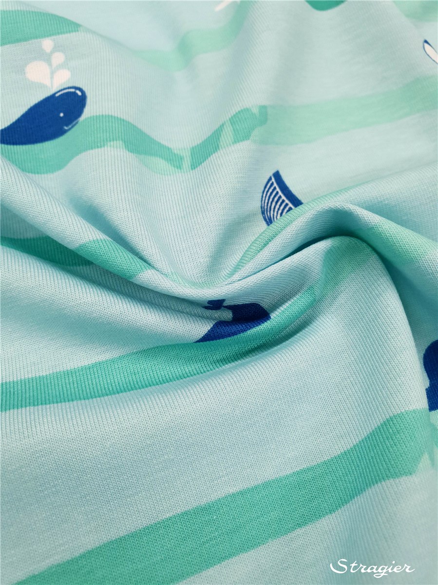 Jersey Coton stretch - Willy - Menthe 