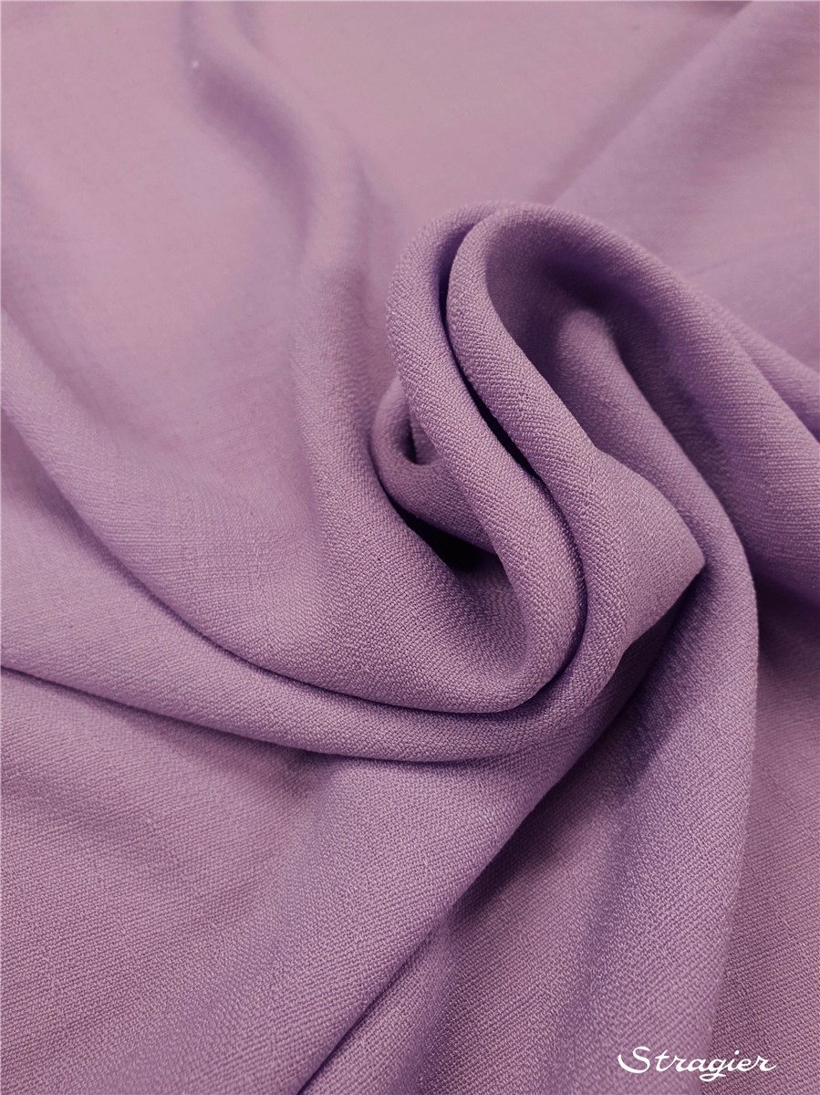 Batiste Microfibres - souple - uni - Parme Lilas 