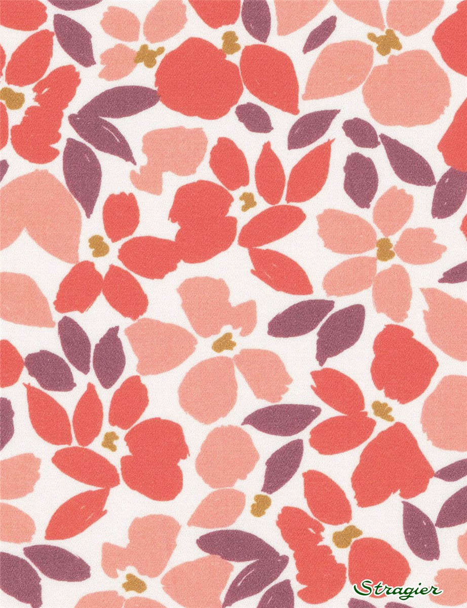 Pure Cotton - Silky Touch - UNE - Florie - Corail-Rose