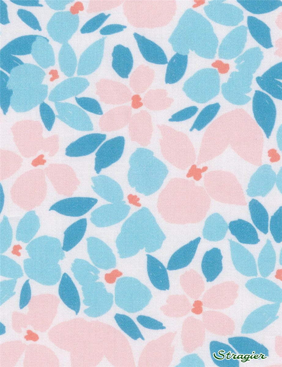 Pure Cotton - Silky Touch - UNE - Florie - Menthe-Pêche