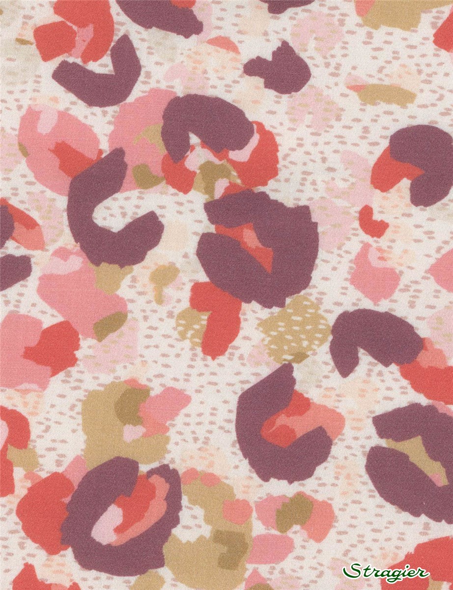 Pur Coton - Soyeux - UNE - Ribambelle - Corail-Rose 