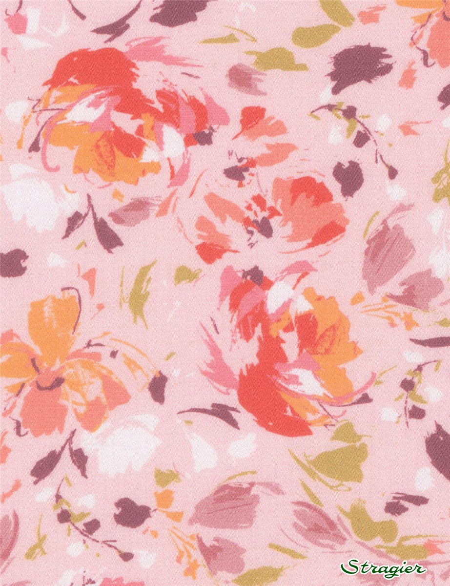 Pur Coton - Soyeux - UNE - Zéphyr - Corail-Rose 