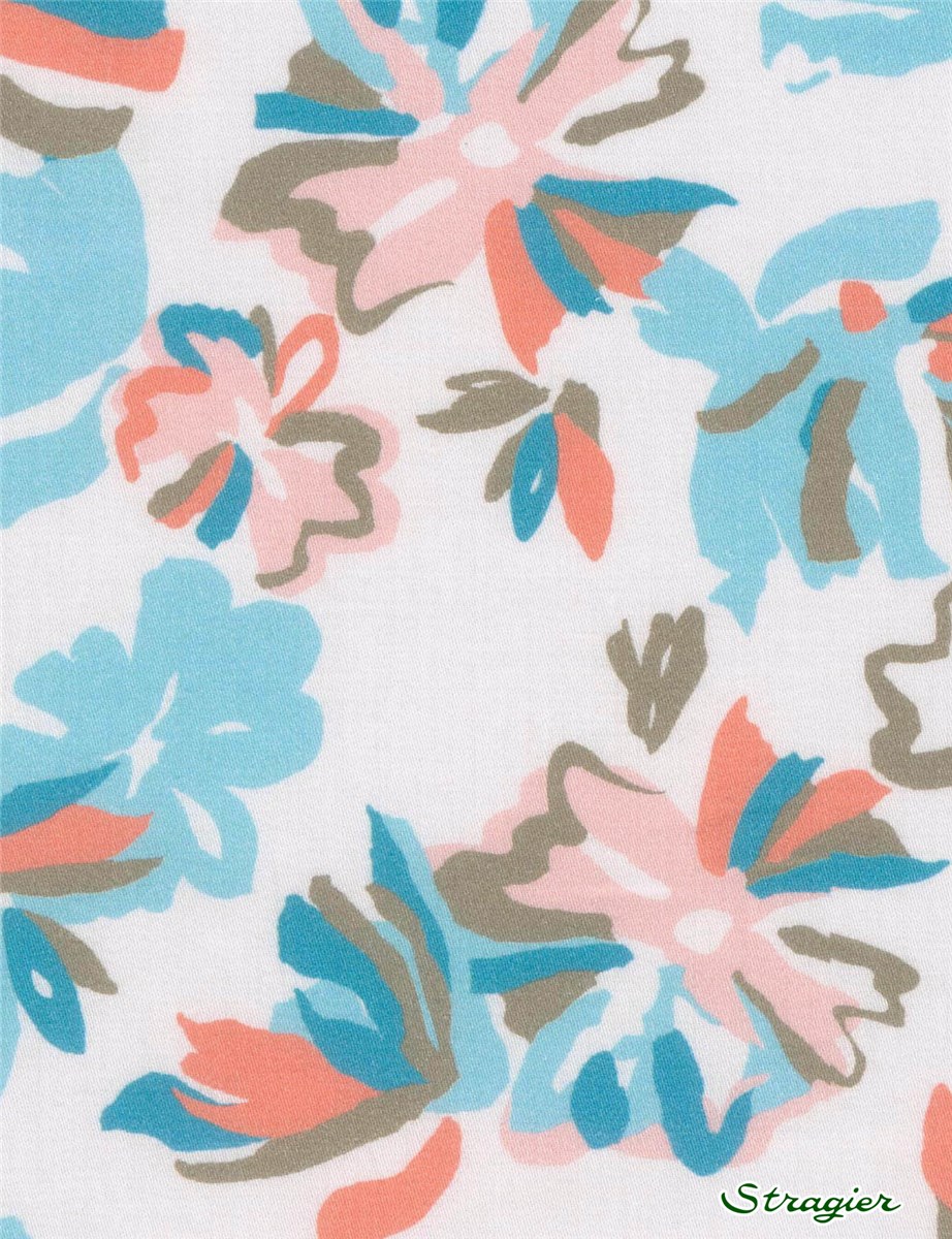 Pure Cotton - Silky Touch - UNE - Aloha - Menthe-Pêche