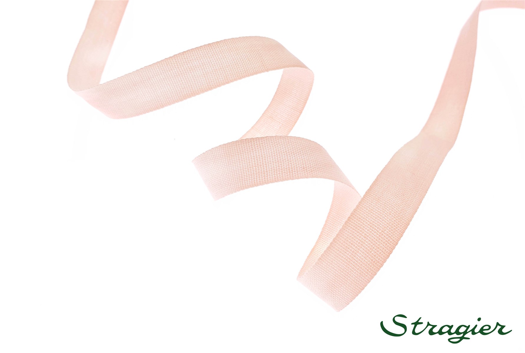 Ruban Coton - Nude - 12 mm -par multiple de 100 m