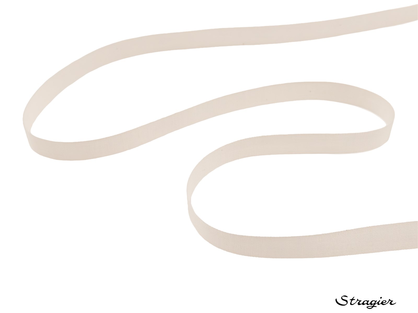 Ruban Coton - Uni - Naturel - 12 mm