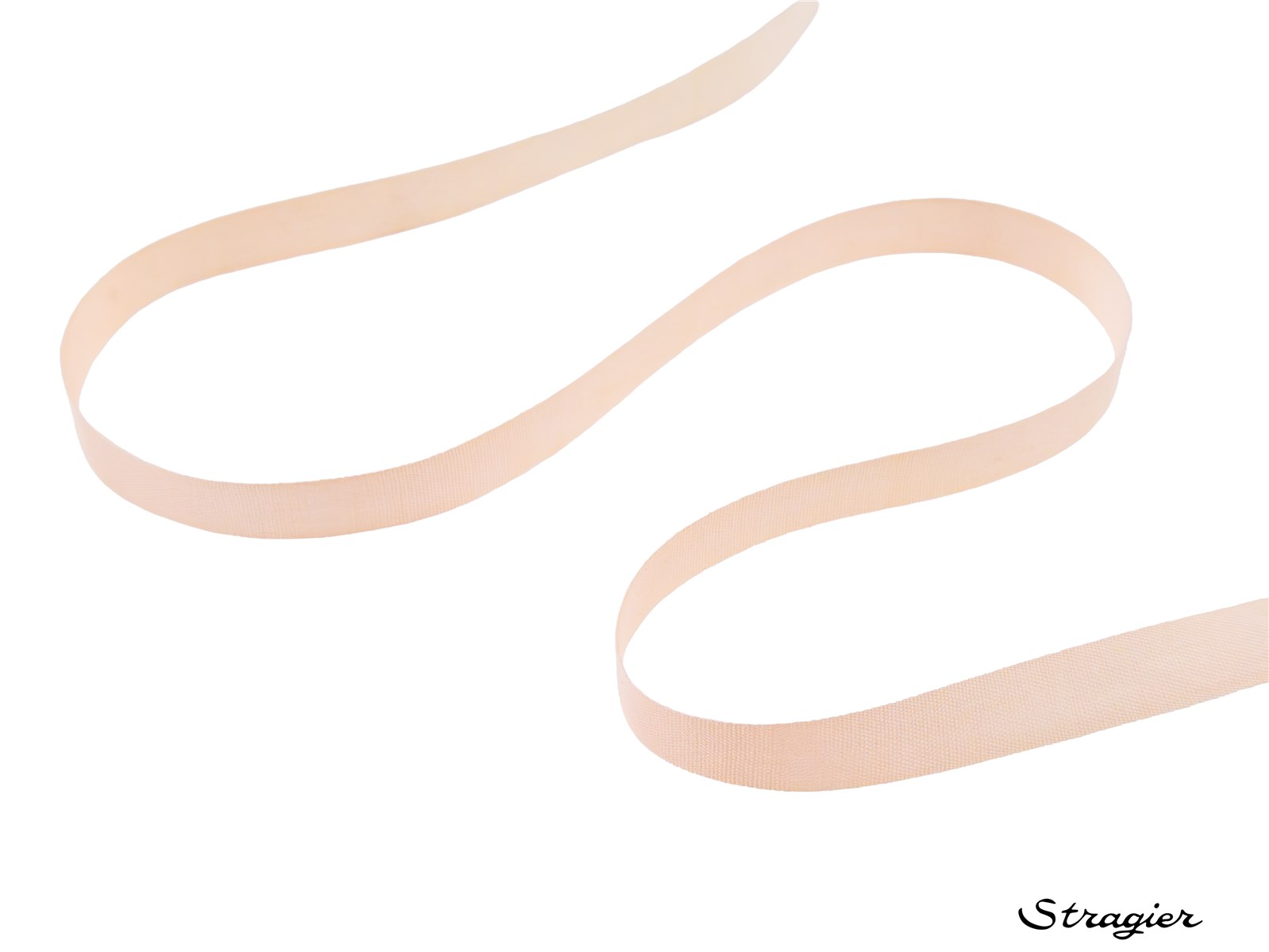 Ruban Coton - Rose ultra clair - 12 mm -par multiple de 50m