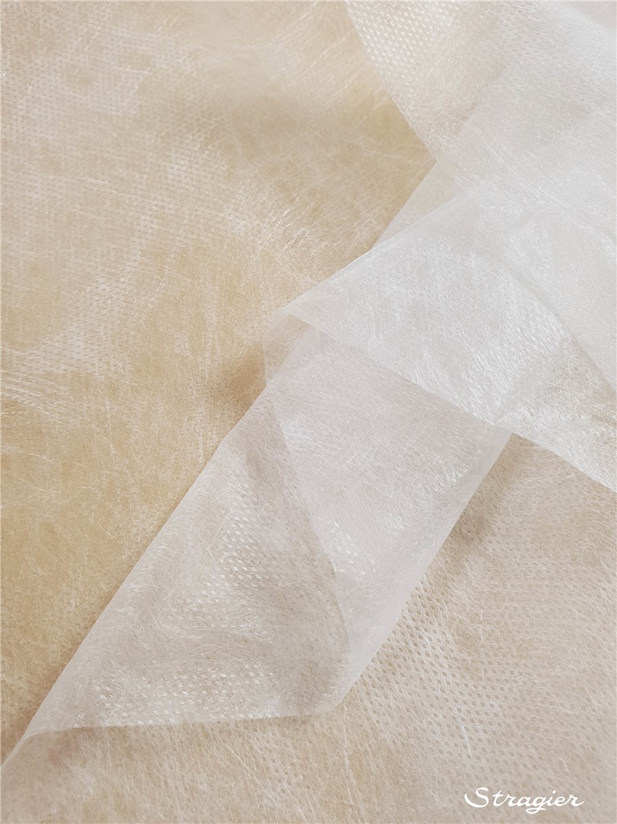 Non-tissé spunbonded PP 19g/m² -Blanc - 160 cm-par multiple de 100m ou 250m