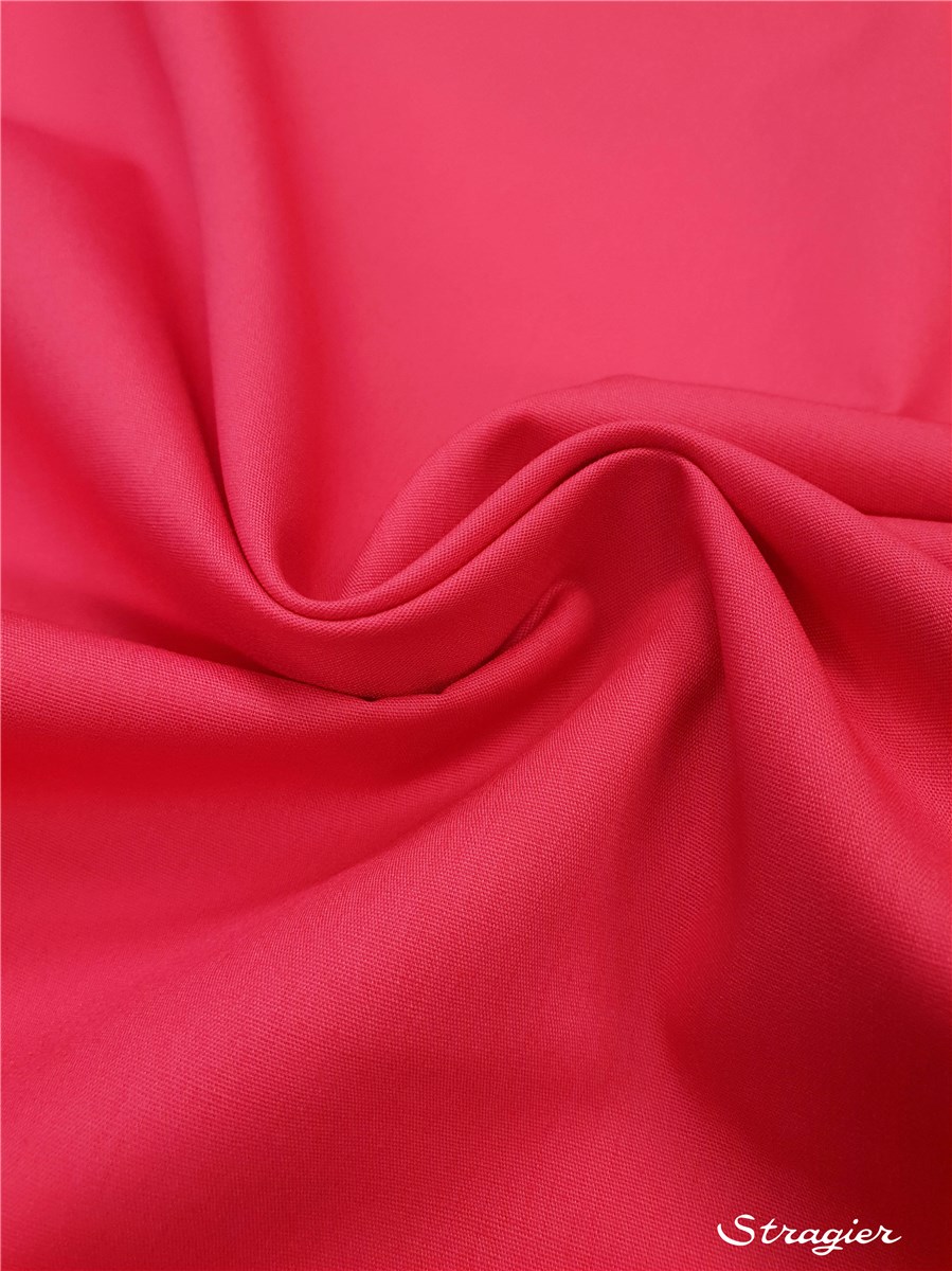 Poplin 59 threads/cm - Plain - Rose Phlox