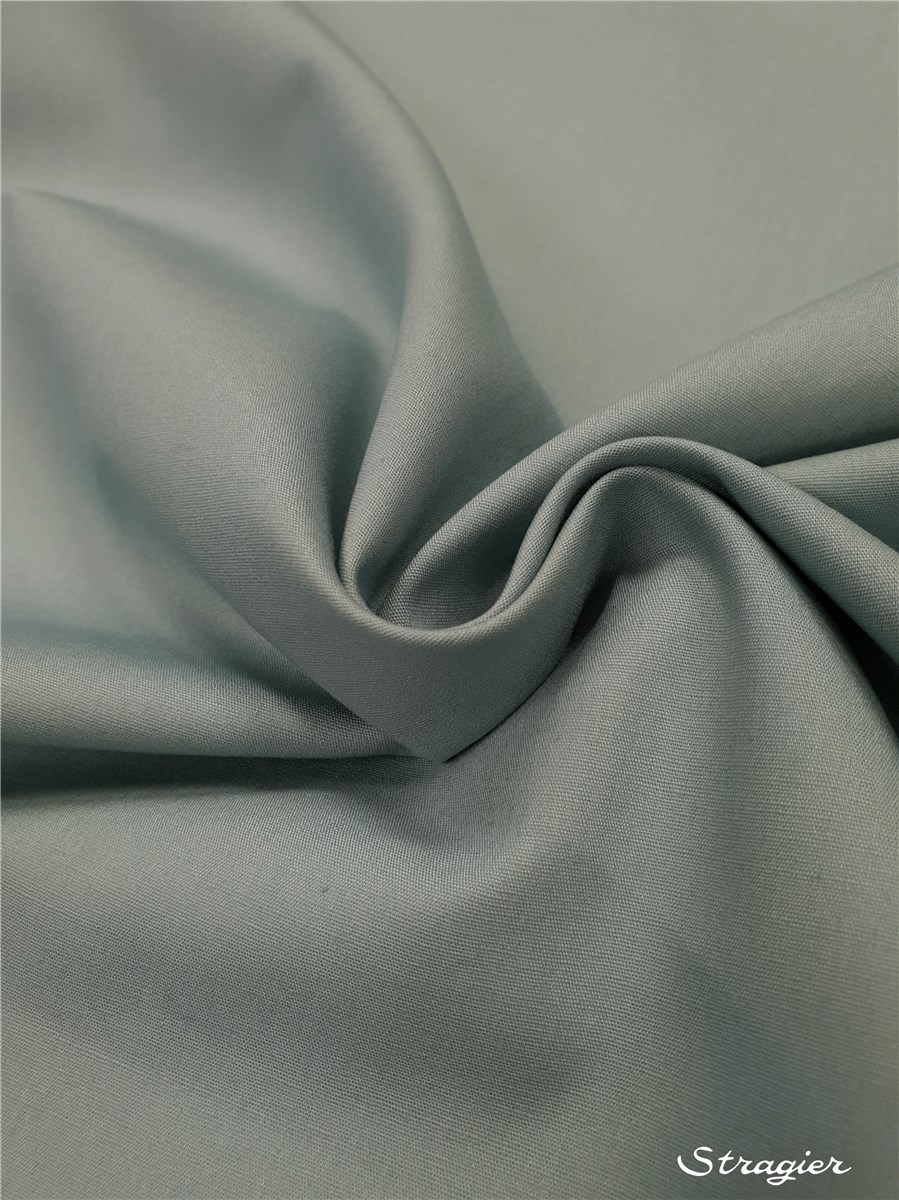 Poplin 59 threads/cm - Plain - Céleste