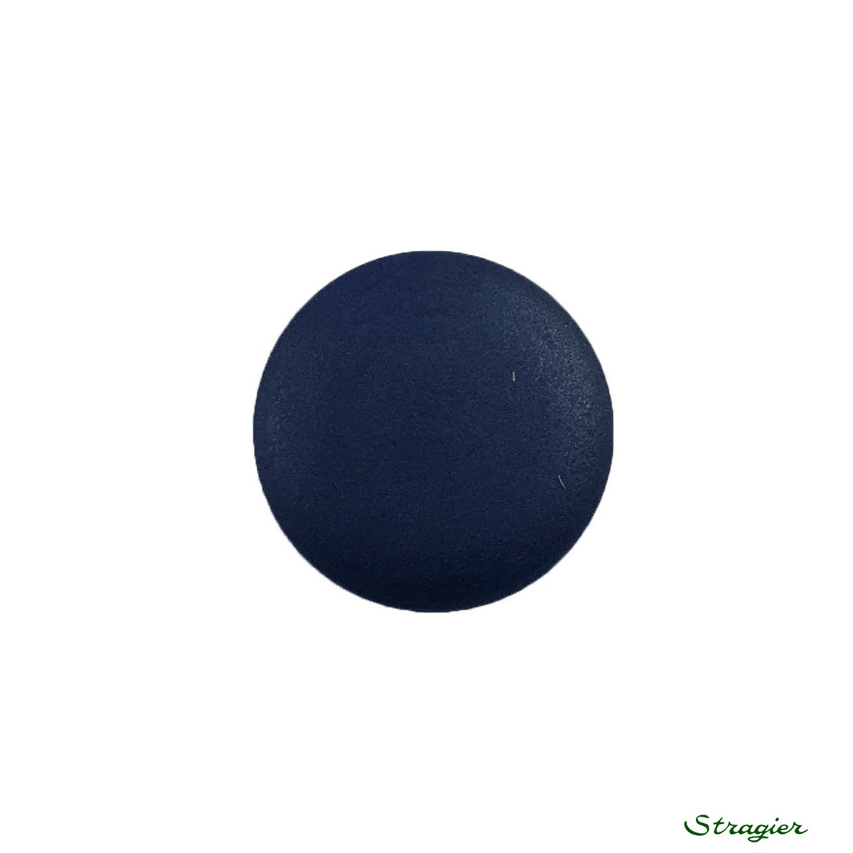 Ivory-Nut Buttons - à queue - Marine - 15 mm