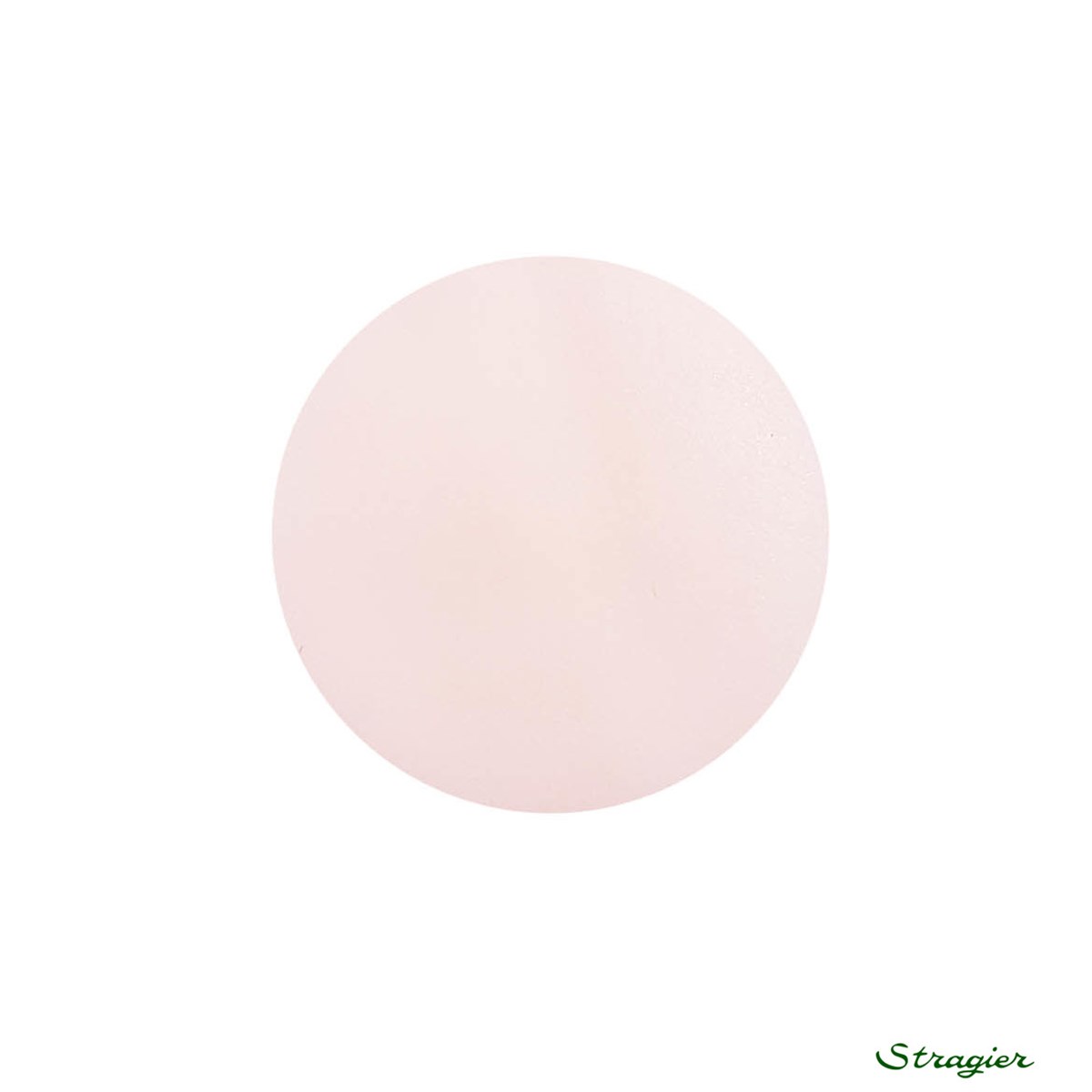Ivory-Nut Buttons - à queue - Rose Perle - 18 mm