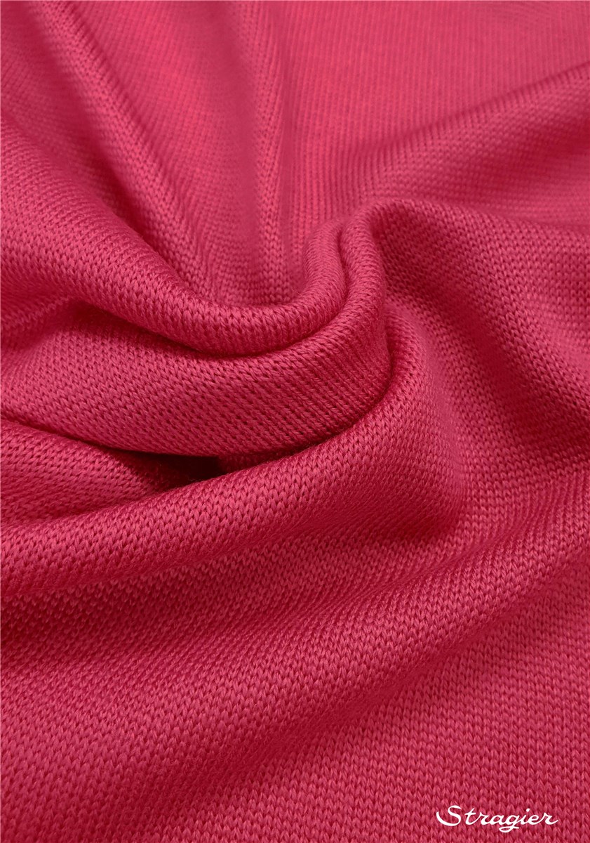 Maille pure Laine - souple et douce - uni - Fuchsia