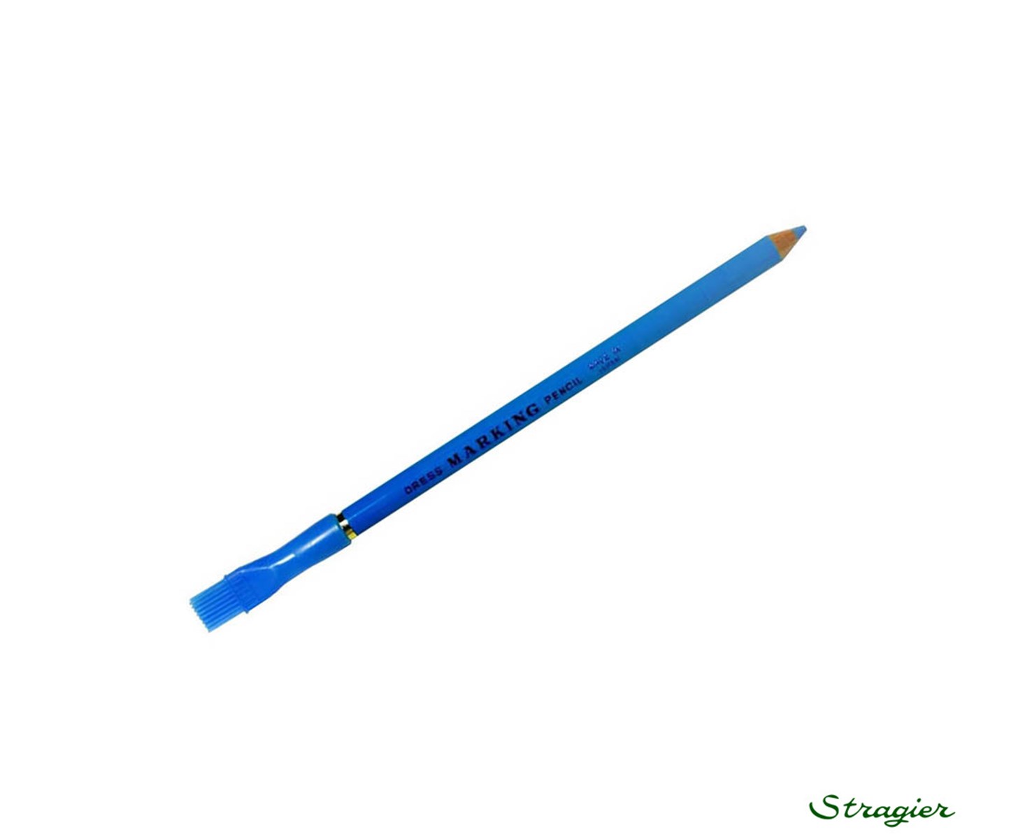 Crayon avec brosse - - Bleu