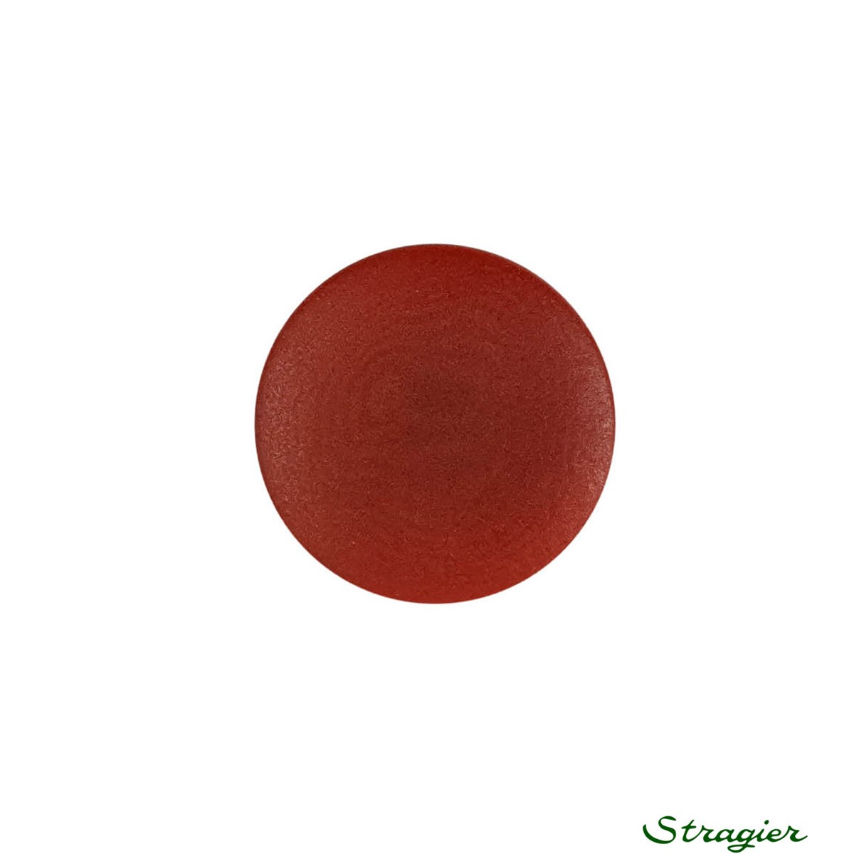 Ivory-Nut Buttons - à queue - Rubis - 15 mm