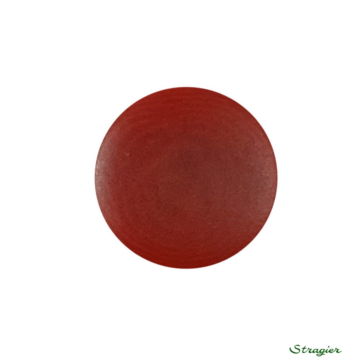 Ivory-Nut Buttons - à queue - Rubis - 18 mm