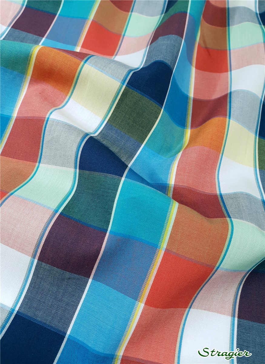 Madras - Popeline - Bergeronnette - 3 