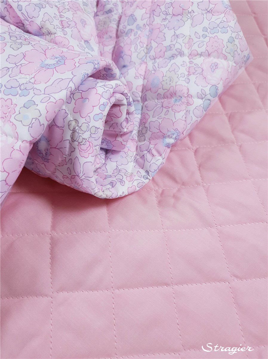 Liberty Quilted Fabric - 2019 Betsy - Rose Buvard