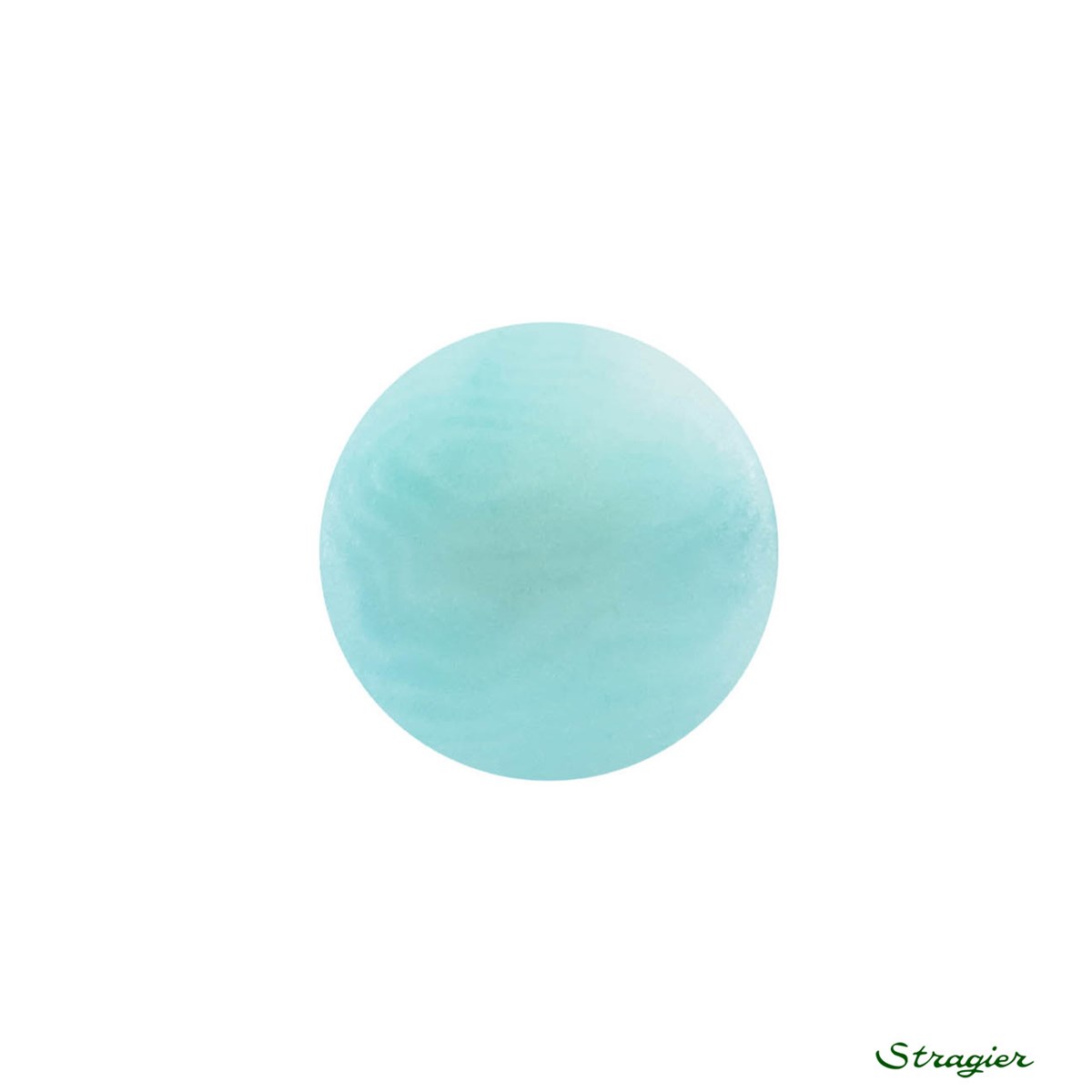 Ivory-Nut Buttons - à queue - Menthe - 15 mm
