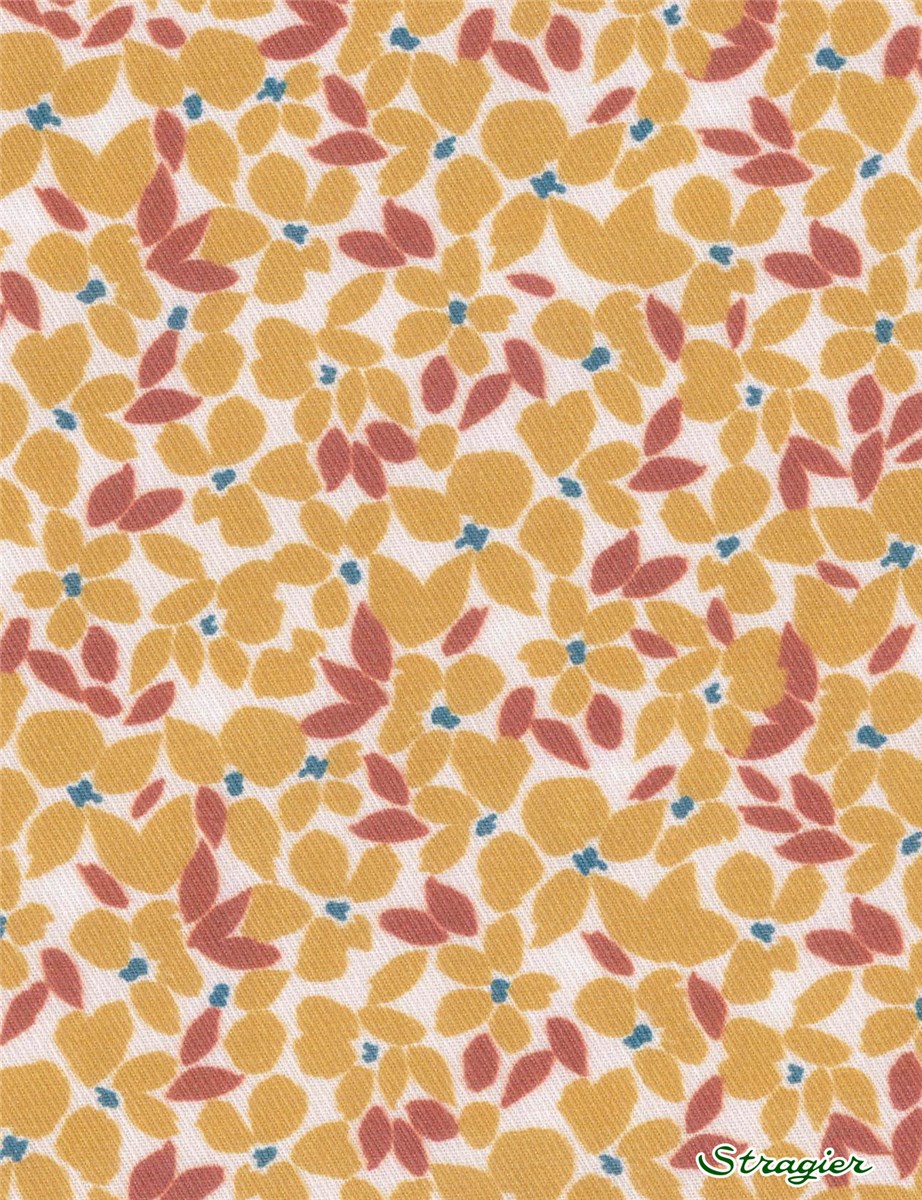 UNE - Cotton "Caress" - Mini-Florie - Millet