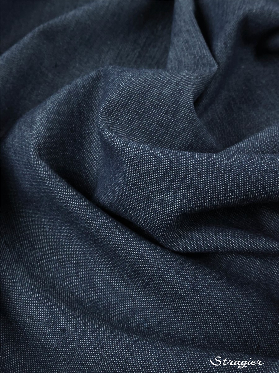 Jeans 200 gr/m² - uni - Bleu Indigo 