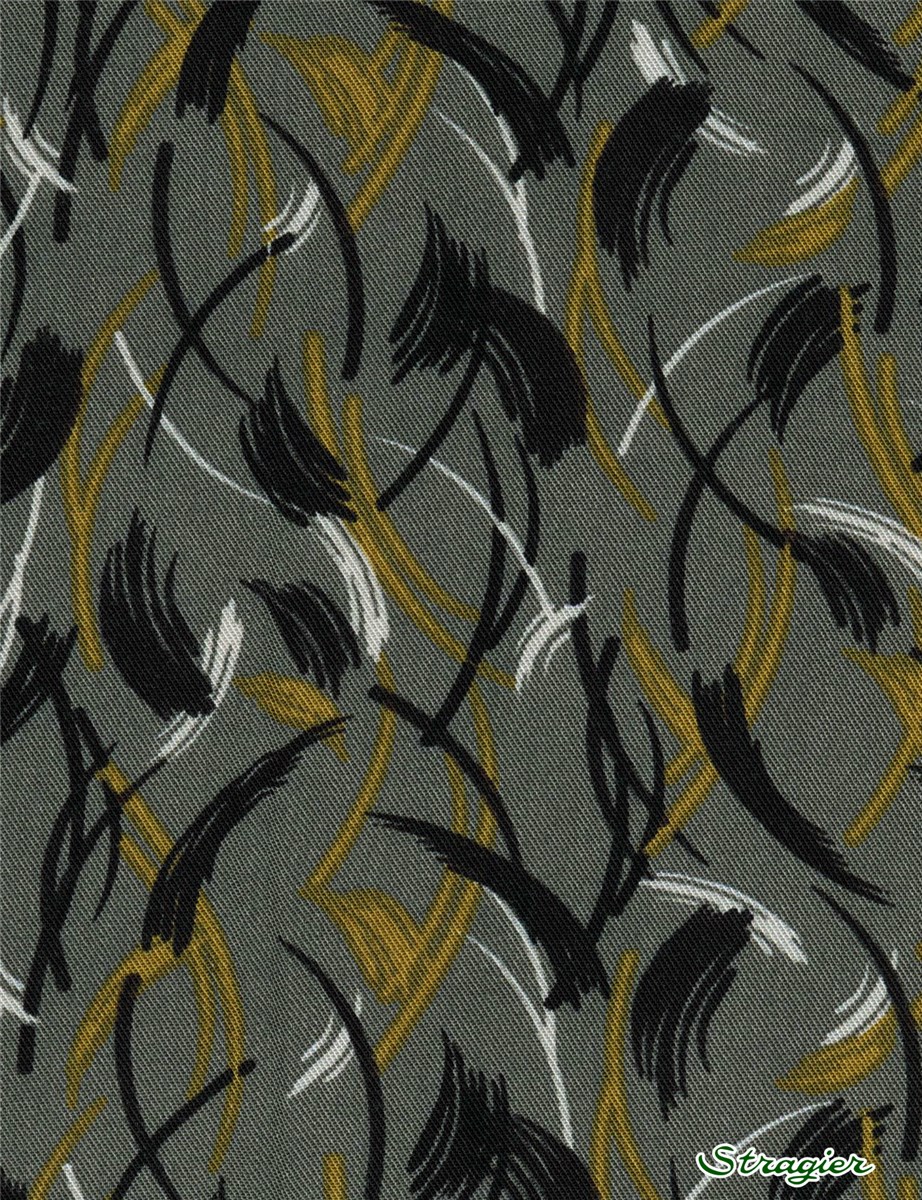 Twill - smooth - Viscose - Agnella - Kaki