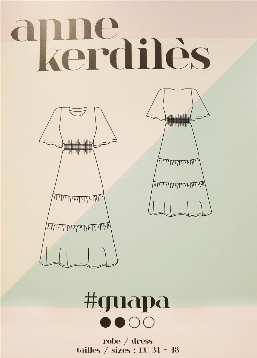 Patron Anne Kerdilès - Guapa - - EU 34-48