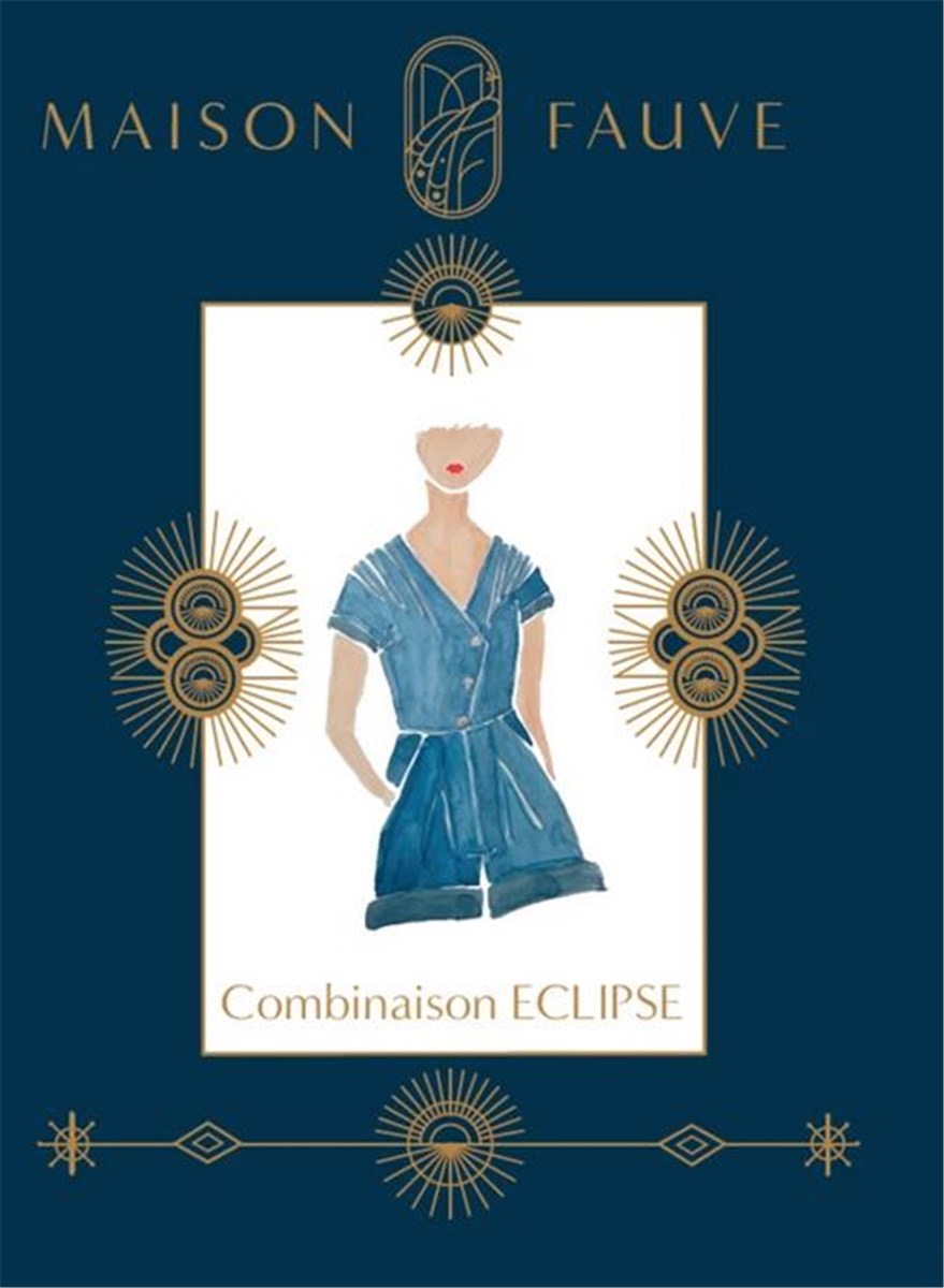 Patron -Maison Fauve- - Combinaison Eclipse -  - EUR 34-56 