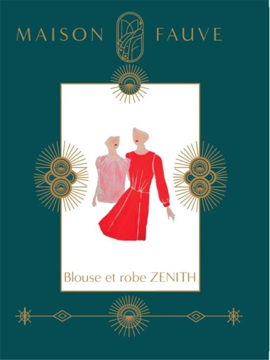 Patron -Maison Fauve- - Blouse/Robe Zenith -  - EUR 34-56 