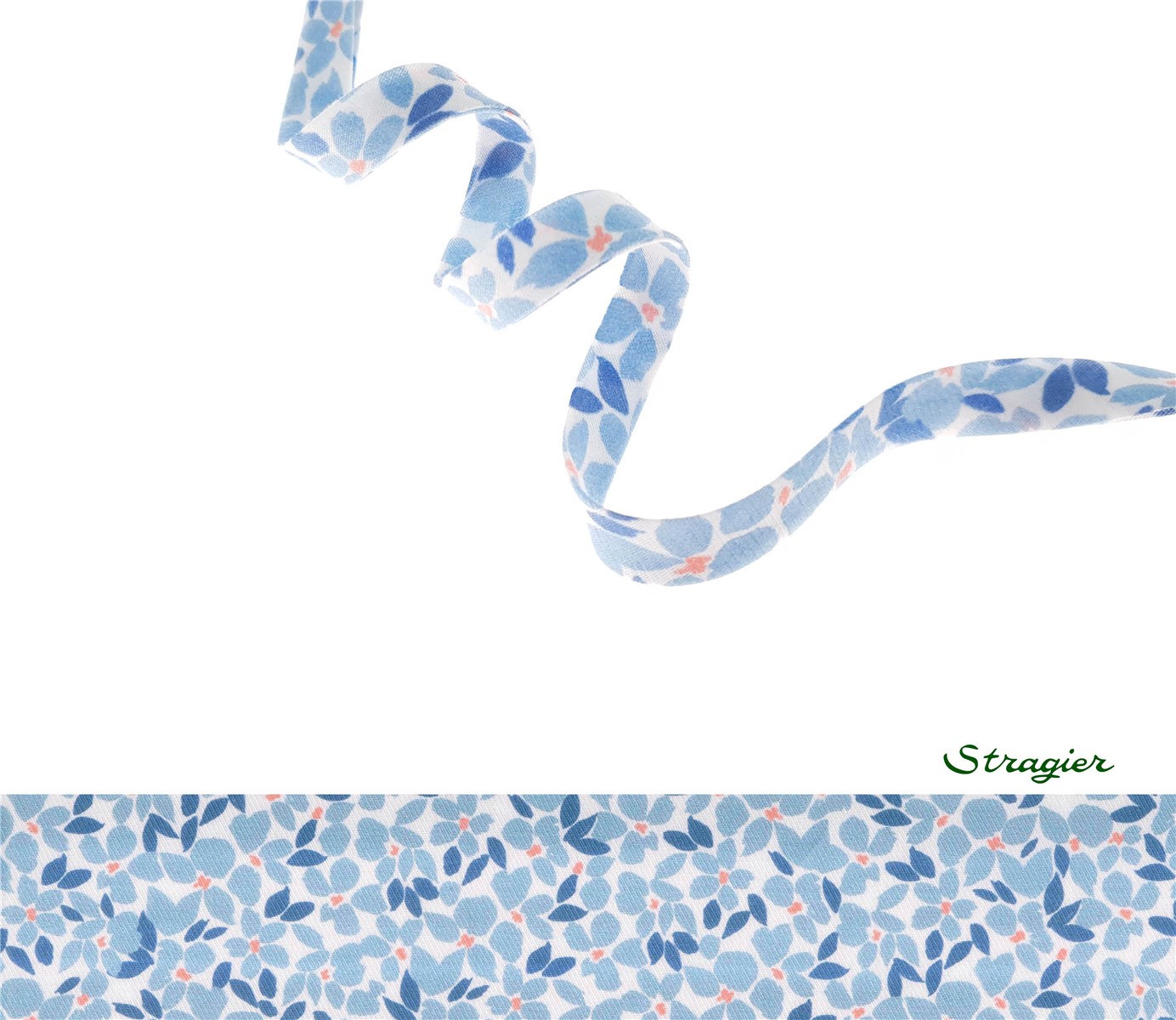 Biais Caresse - UNE - Mini-Florie - Ballet - 10 mm