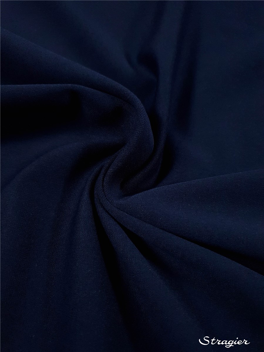 Jersey Coton Stretch BIO 200g/m² - uni - Marine