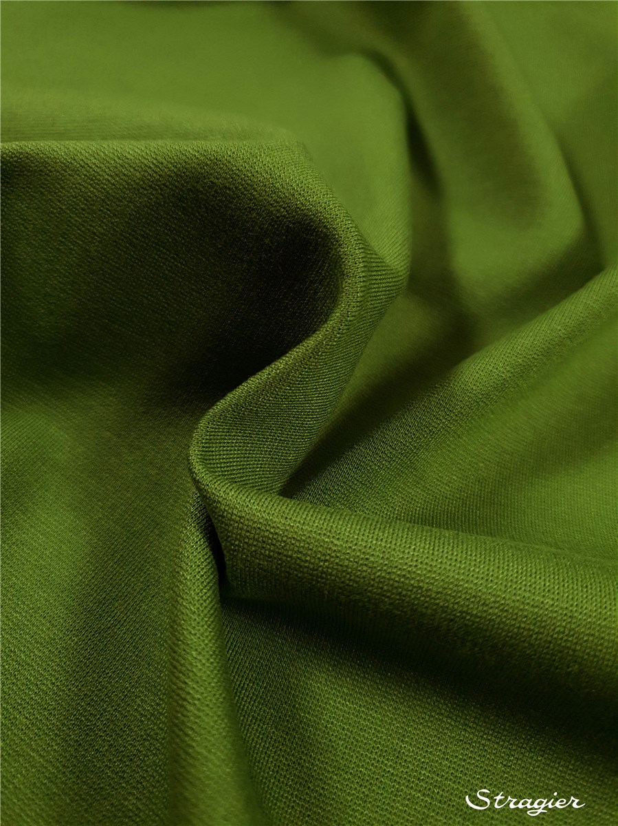 Maille Milano Stretch 320g - uni - Olive 