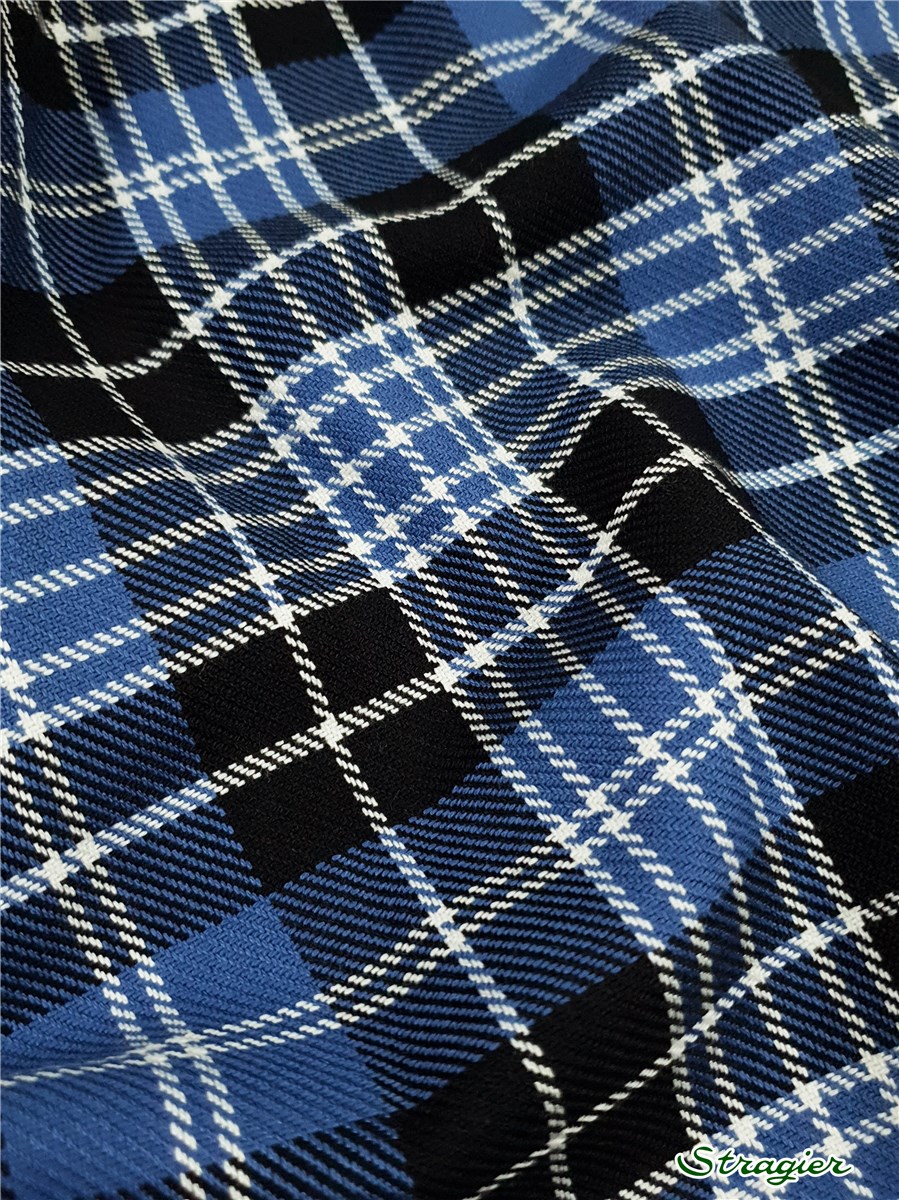 Tartan checks Cotton Flannel - Clark Ancient - -