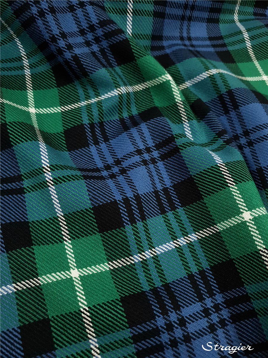 Tartan checks Cotton Flannel - Lamont Ancient - -
