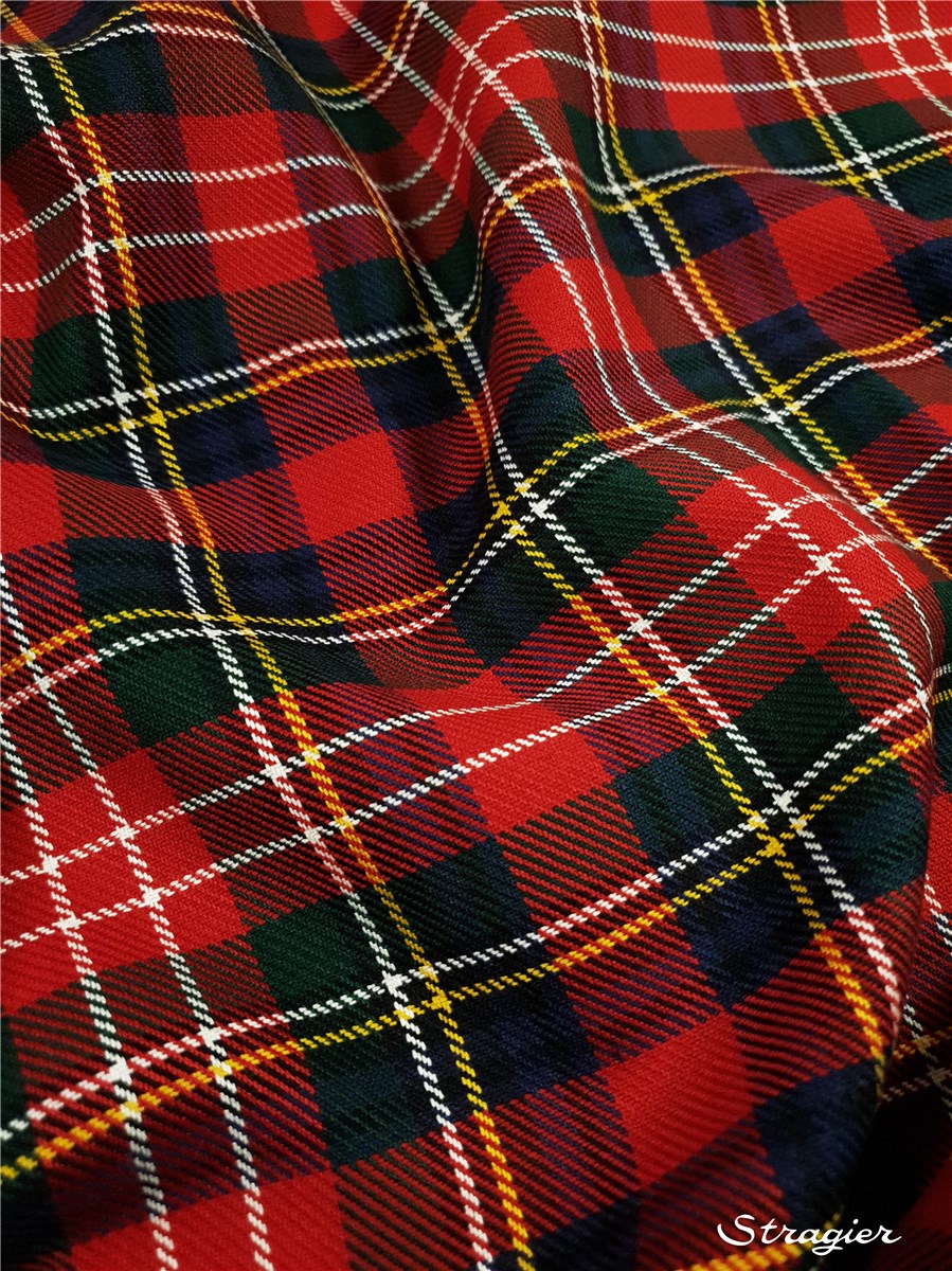 Tartan checks Cotton Flannel - Christie Modern - -