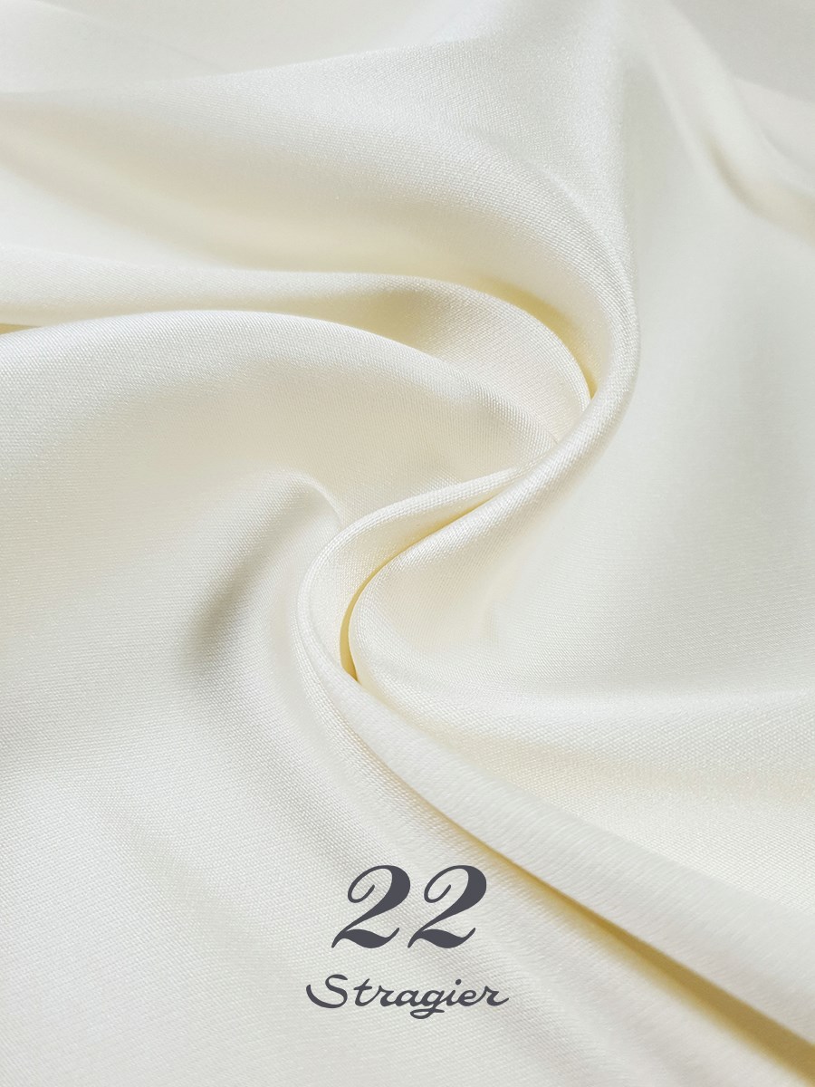 Mikado - Stretch - Plain - Stragier Cream