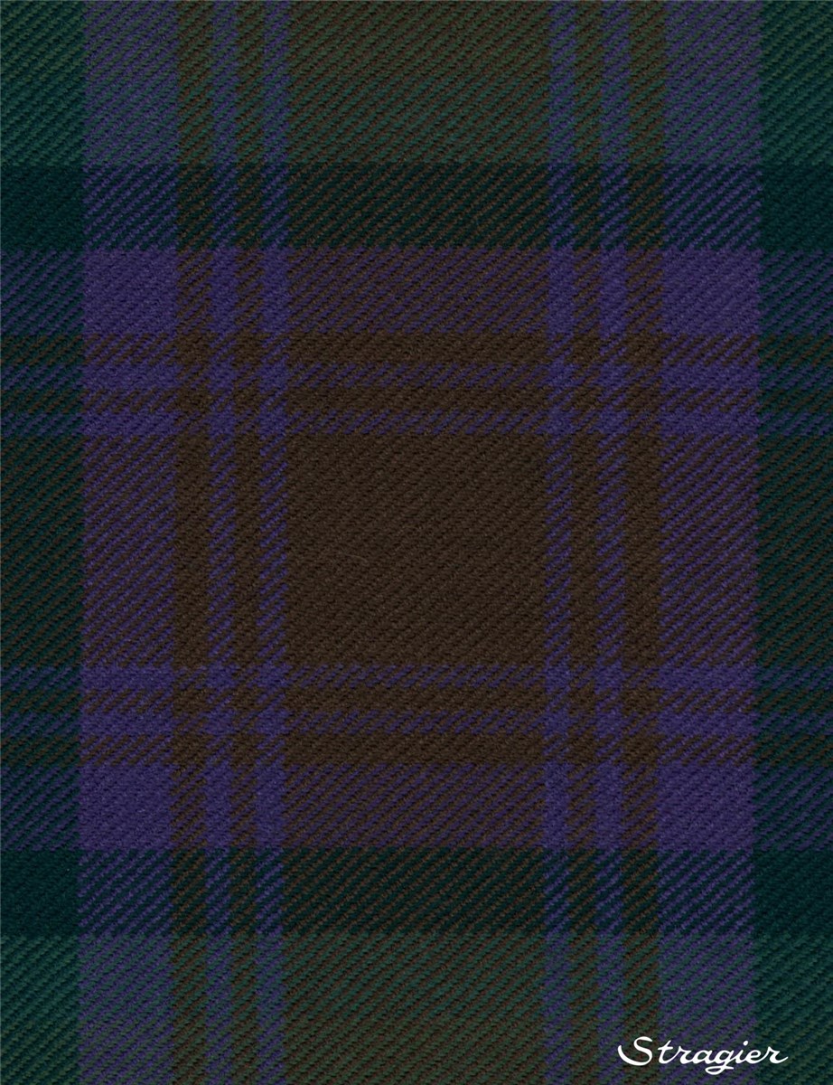 Tartan Ecossais Pure Laine - Isle of Skye - -