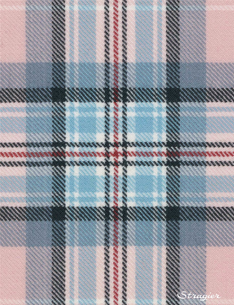 Tartan Ecossais Pure Laine - Diana Rose - -