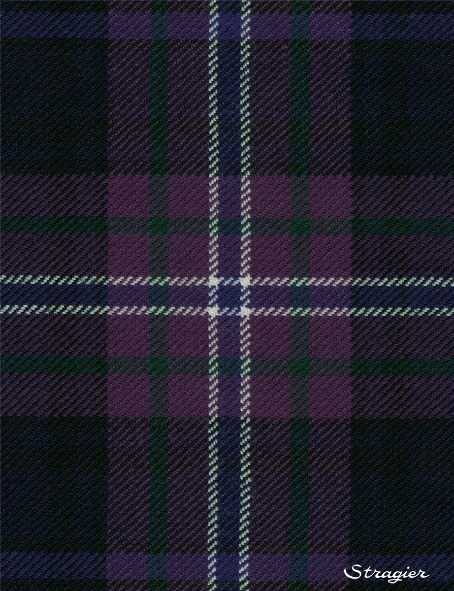 Tartan Ecossais Pure Laine - Scotland Forever Modern - -