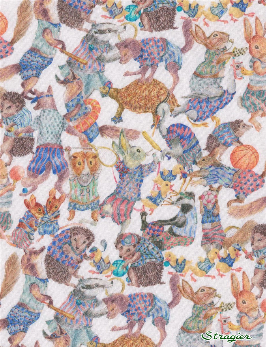 Liberty Tana Lawn - Hullaballoo - Neige