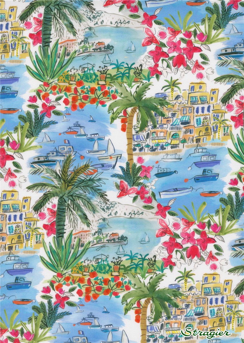 Liberty Tana Lawn - Cape Vista - Bougainvillée