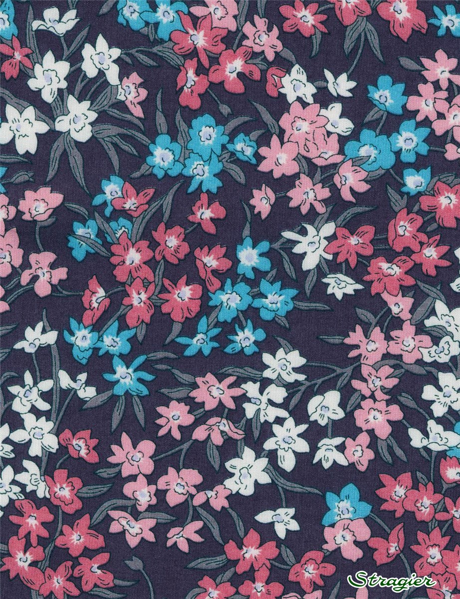 Liberty Tana Lawn - Sea Blossoms - Edelweiss
