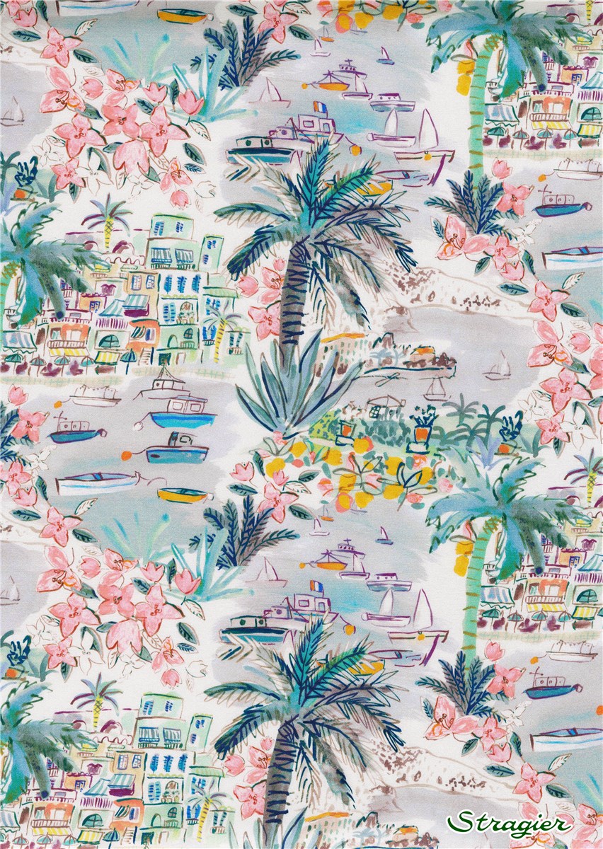 Satin de Soie Liberty - Cape Vista - A