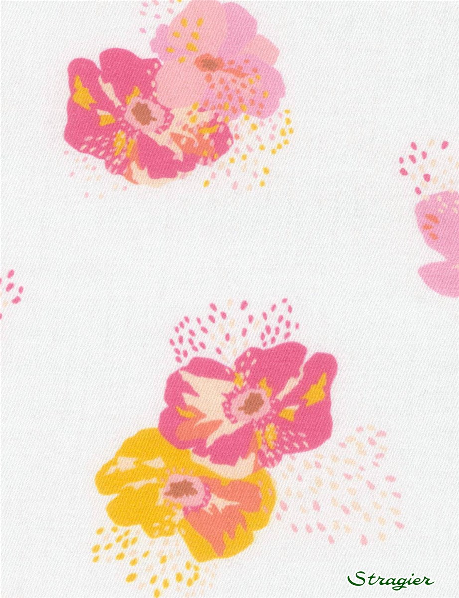 Pur Coton - Soyeux - UNE - Kwiat - Sunset 