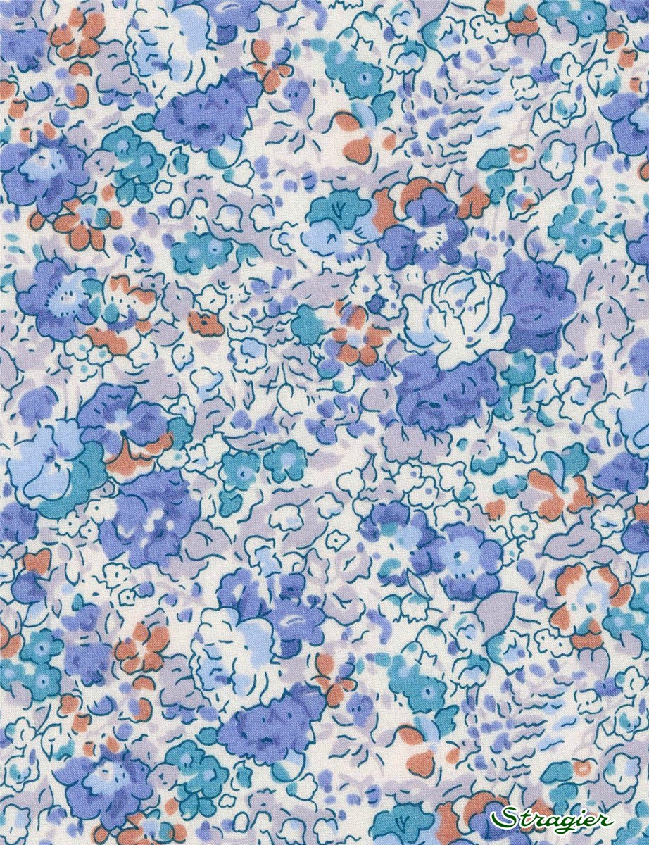Liberty Tana Lawn BIO - 2022 Claire-Aude - Baltique 