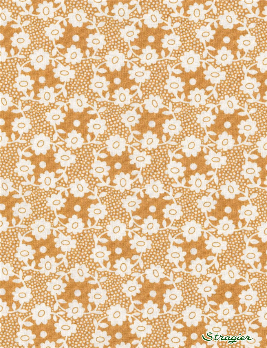 Liberty Tana Lawn BIO - 5005 Millie - Cognac