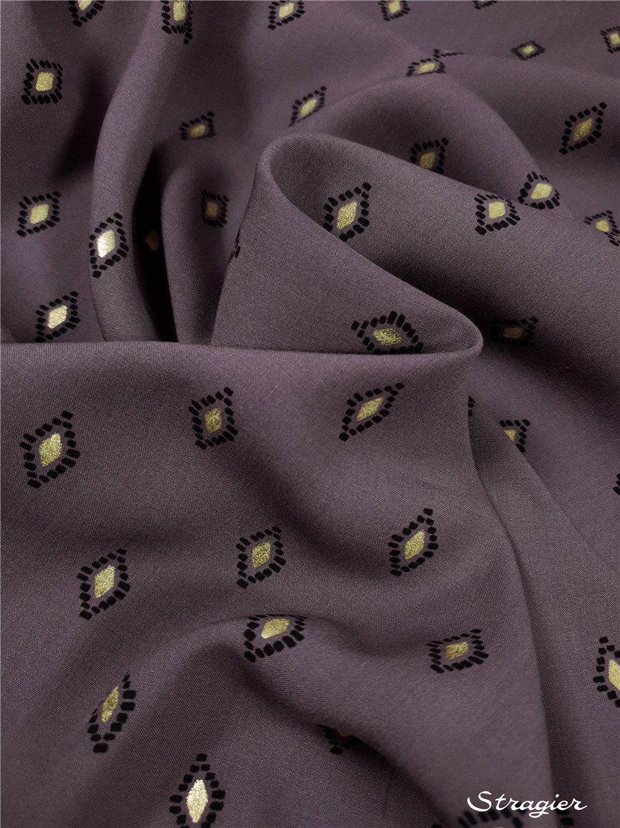 Javanaise Viscose - Gold Touch - Eline - Graphite-Or