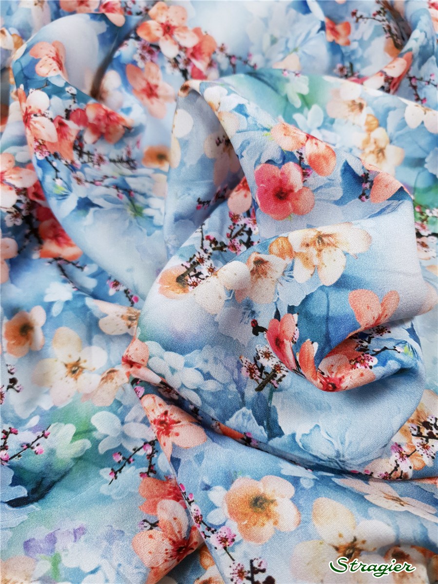 Javanaise Viscose - Keiko - Aurore 