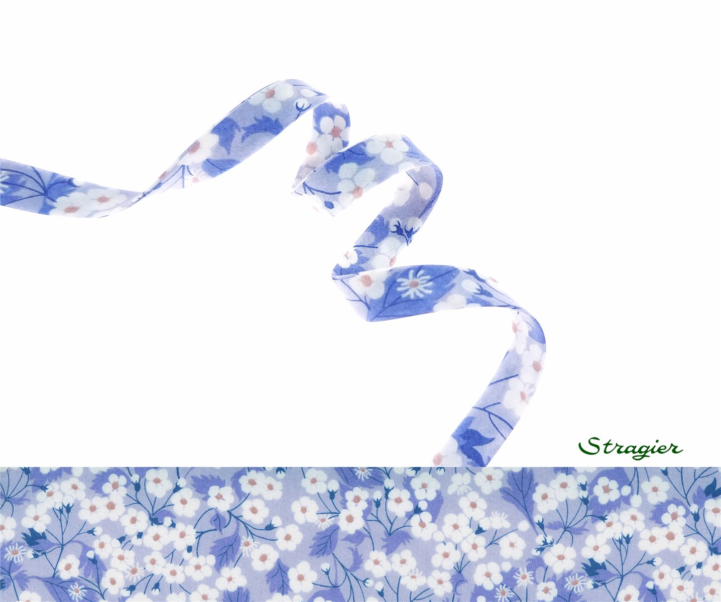 Liberty Bias Binding - 1033 Mitsi - Bleuet - 10 mm