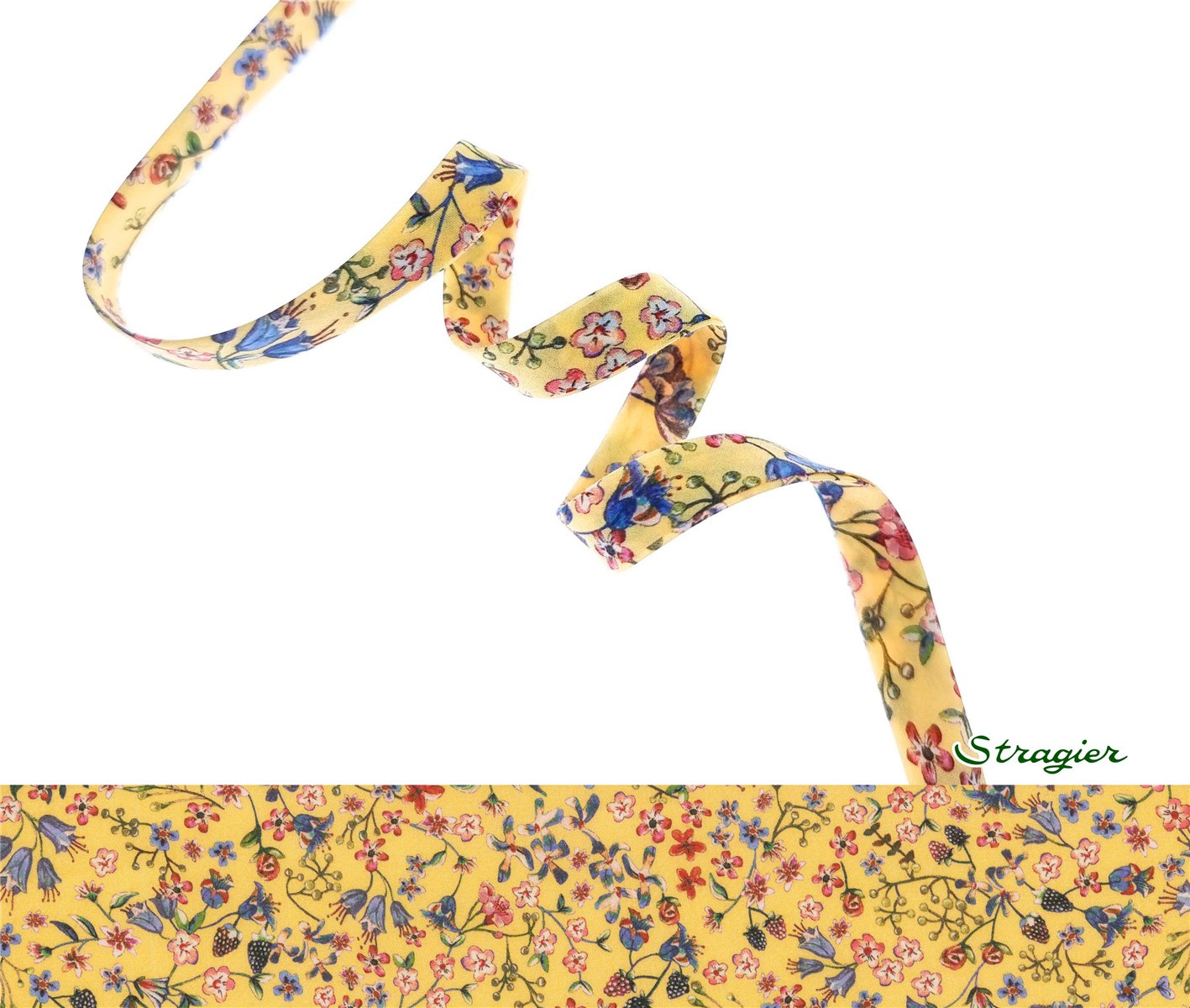 Liberty Bias Binding - 5272 Donna Leigh - Camomille - 10 mm