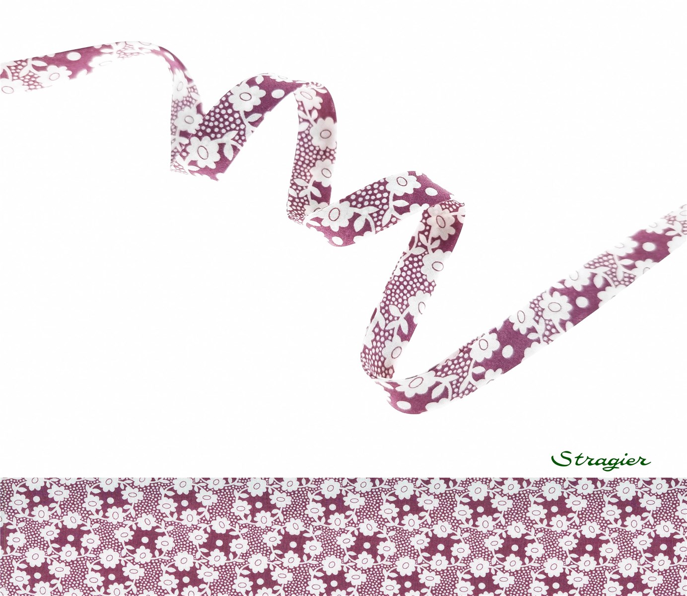 Biais Liberty - 5005 Millie - Cassis - 10 mm